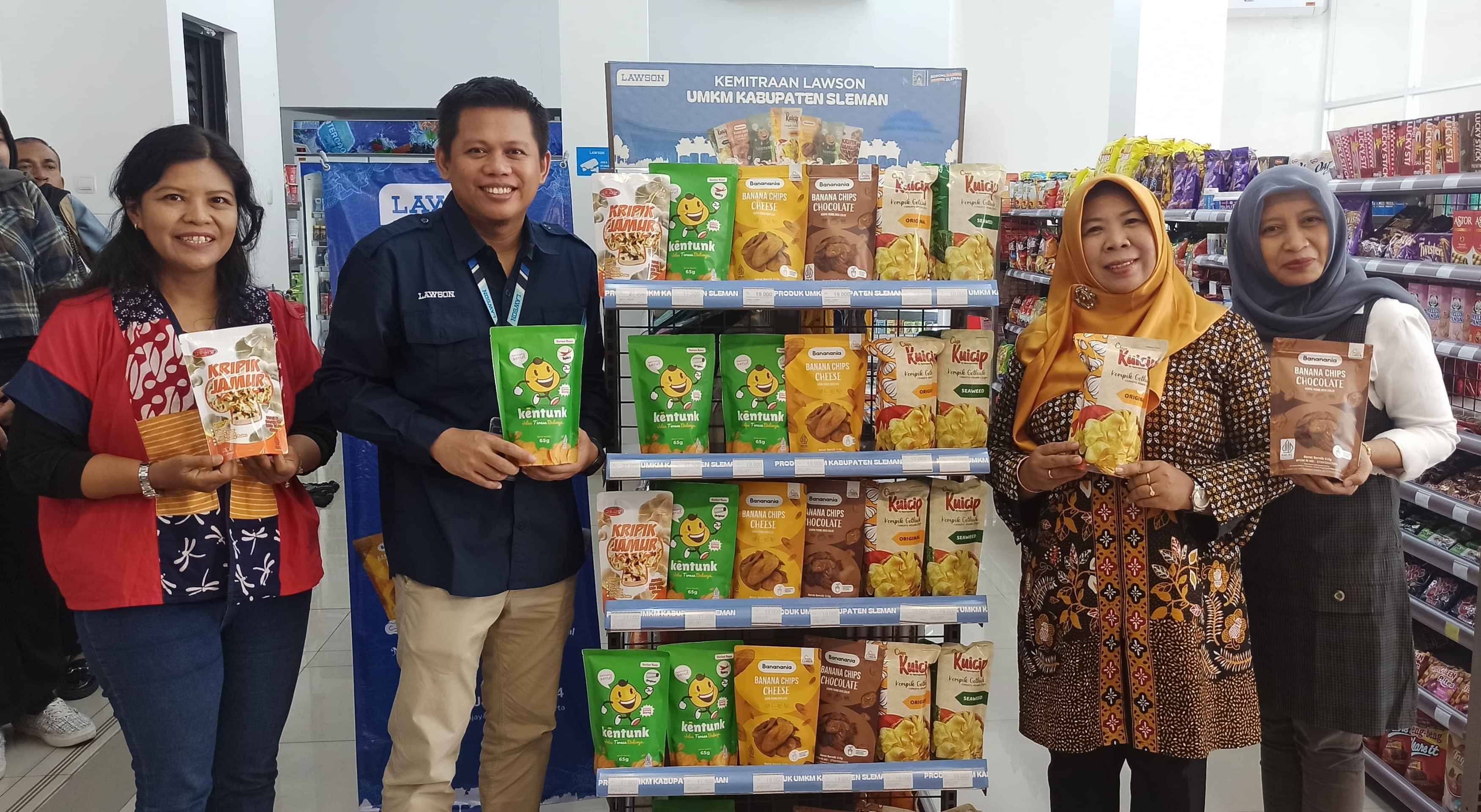 Lawson Pasarkan 7 Produk UMKM Lokal Sleman,  Dukung Perekonomian Daerah