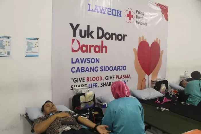 Lawson Gelar Donor Darah di Sidoarjo, Tangerang dan Yogya